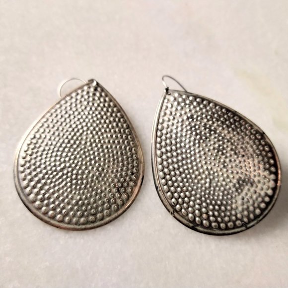 6 pairs of drop earrings bohemian and colorful styles / pink earring gold white - Picture 4 of 6